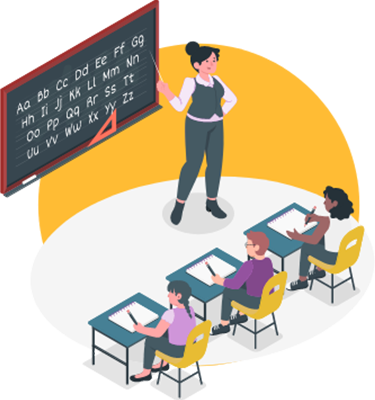 At Kids Inc. Our teachers will help guide your kids through their academic journey